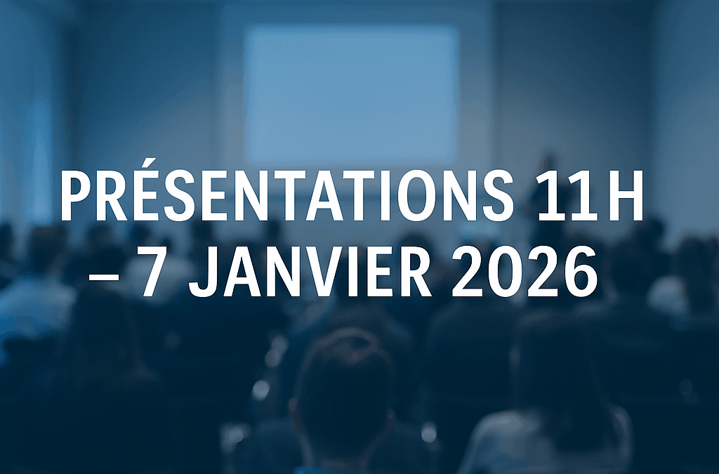 Présentations des disciplines gymnasiales aux élèves 11H – 7 janvier 26